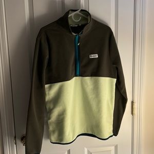 Cotopaxi 1/4 zip fleece.